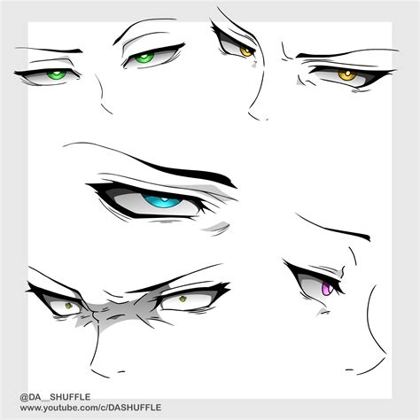 anime male eyes|male intense anime eyes.